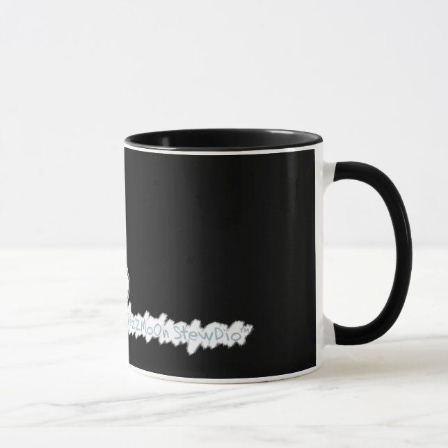 Sleepy Bunny Stewie Logo Mug (Right)