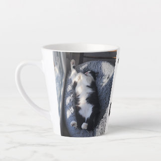 Sleepy Cat Latte Mug