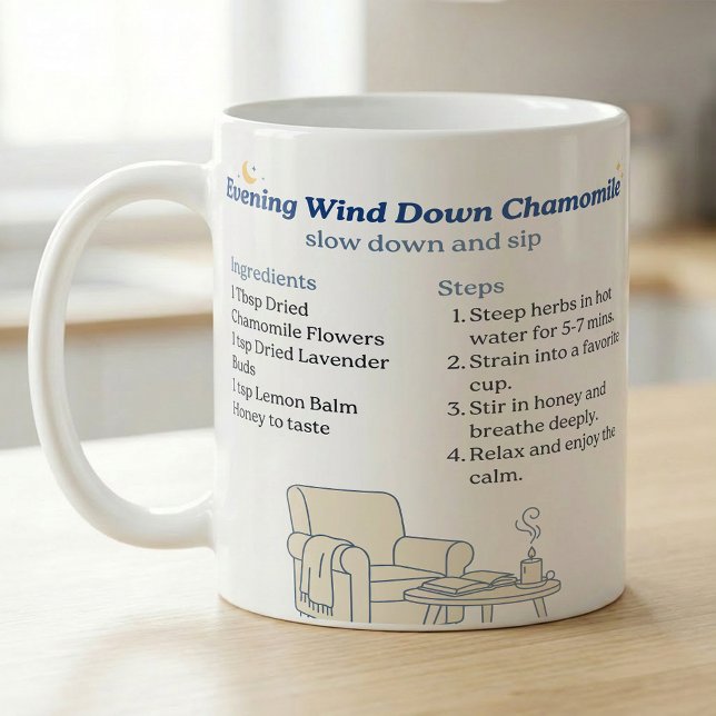 Sleepy Chamomile Tea How To Guide Coffee Mug (Creator Uploaded)