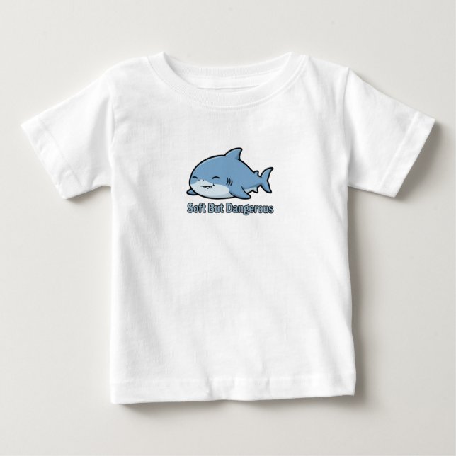 Sleepy Chubby Shark Baby Tops (Front)
