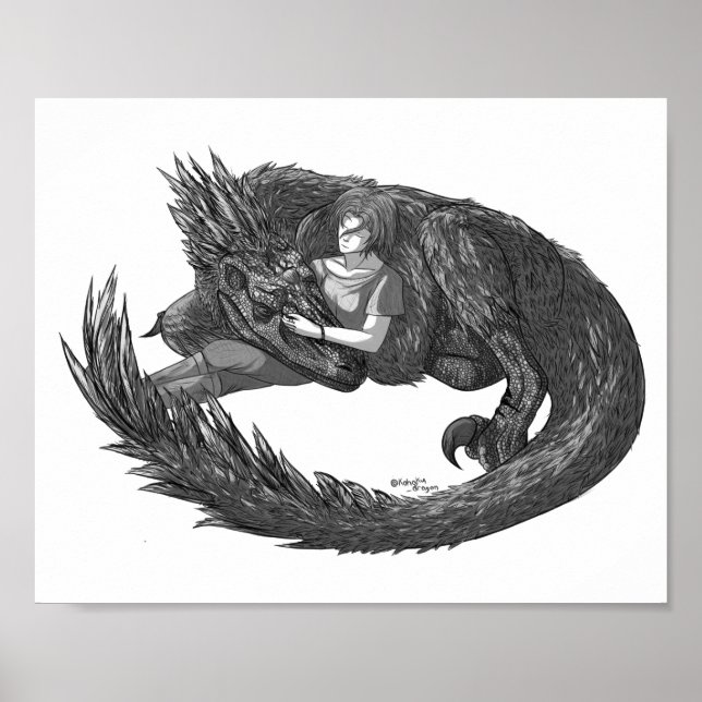 Sleepy Dinosaur  Poster (Front)