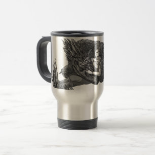 Sleepy Dinosaur Travel Mug