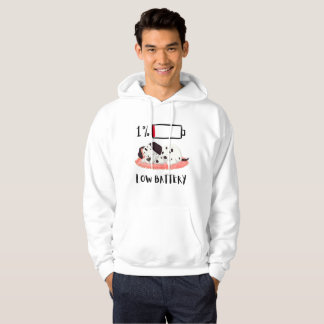 Sleepy Dog Design Hoodie