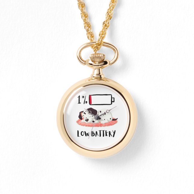 Sleepy Dog Design Watch (Front)