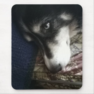 Sleepy Dog Mouse Mat