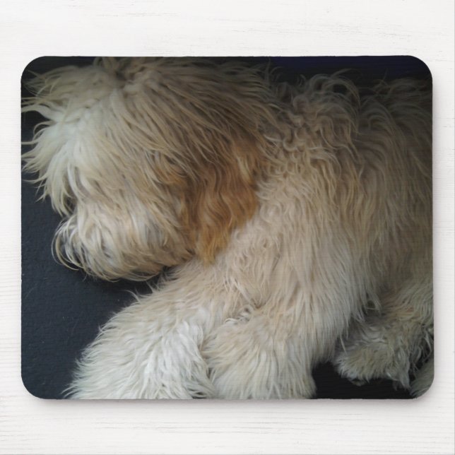 Sleepy Doodle Mouse Mat (Front)