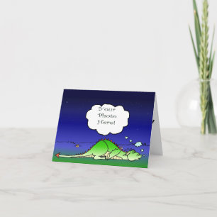 Sleepy Dragon NoteCard