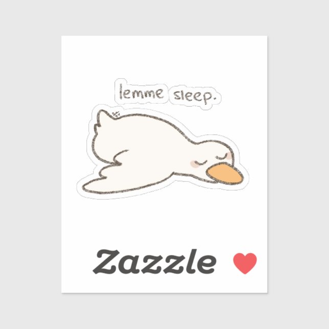 Sleepy Duck (Sheet)