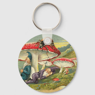 Sleepy Elves Key Ring