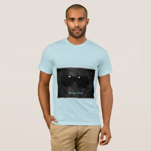 Sleepy Face: Light Blue - Crewneck T-Shirt