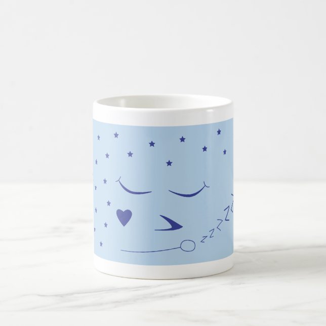 Sleepy Face Mug (Center)