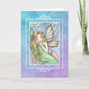 Sleepy Fairy Greeting Card