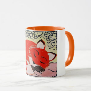 Sleepy Fox Mug