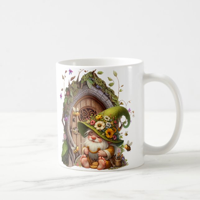 Sleepy Gnome Hollow  Coffee Mug (Right)