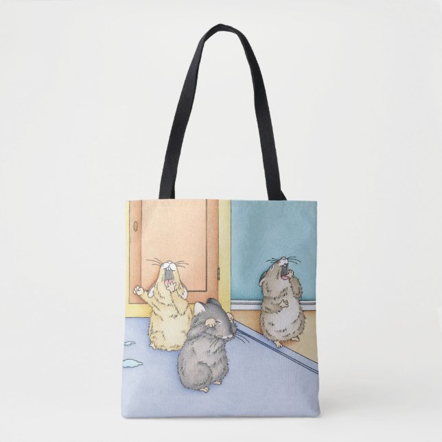 Sleepy Hamsters Tote Bag (Front)