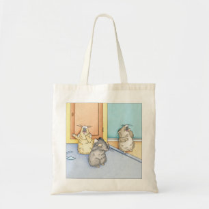 Sleepy Hamsters Tote Bag