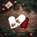 Sleepy Highland Cow Gift Tags<br><div class="desc">Bring joy to your 'herd' with this endearing Sleepy Highland Cow gift tag. Just like that humble stable of old, your wish for a peaceful and joyful holiday season is bound to warm hearts and bring smiles. The Christmas passage on the reverse is a beautiful touch. Be sure to take...</div>