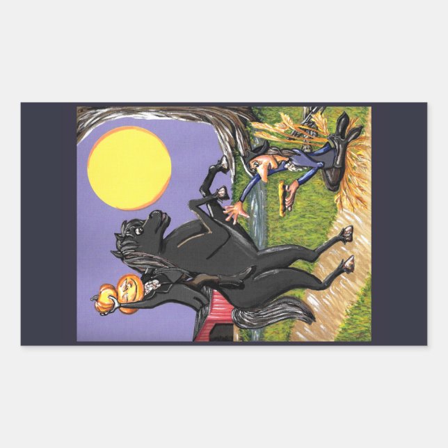 Sleepy Hollow Exhchange Horseman Ichabod sticker (Front)