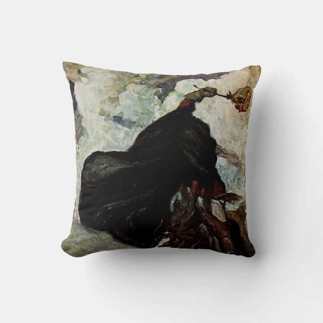 Sleepy Hollow: He Saw the Goblin Rising Cushion (Front)