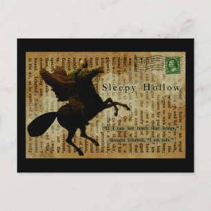 Sleepy Hollow Headless horseman 1 Postcard
