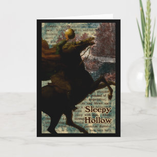 Sleepy Hollow Headless Horseman Card
