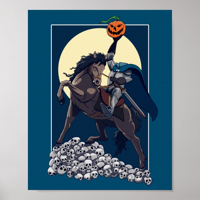 Sleepy Hollow Headless Horseman | Halloween Poster (Front)