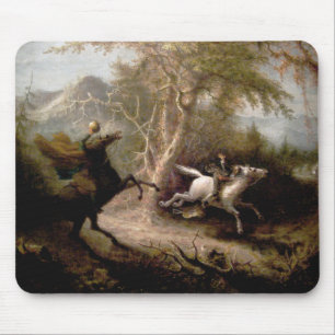Sleepy Hollow Headless Horseman Mousepad