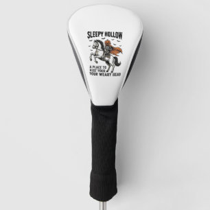 Sleepy Hollow Headless Horseman Vintage Halloween  Golf Head Cover