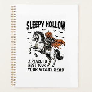 Sleepy Hollow Headless Horseman Vintage Halloween Planner
