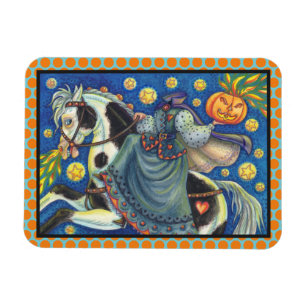 SLEEPY HOLLOW HEADLESS HORSEWOMAN HALLOWEEN MAGNET