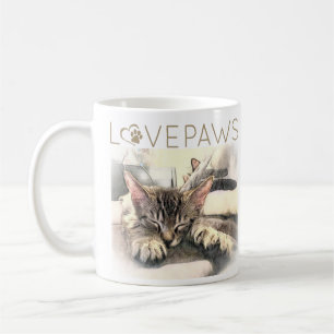 Sleepy Kitten Coffee Mug