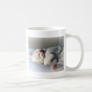 Sleepy Kitten Coffee Mug