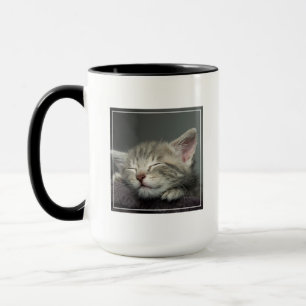 Sleepy Kitten Mug