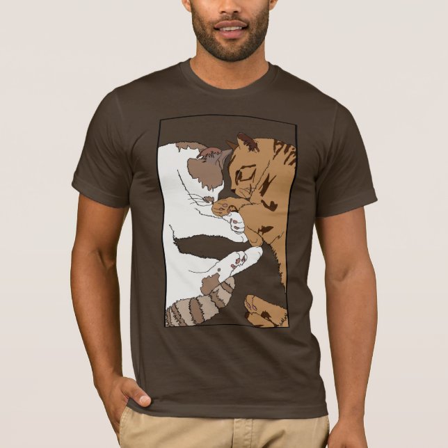 Sleepy Kitties T-Shirt (Front)