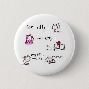 sleepy kitty button
