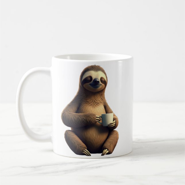 Sleepy Like A Sloth Mug (Left)