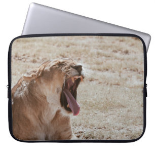 SLEEPY LION LAPTOP SLEEVE