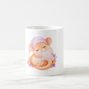 Sleepy Little Mouse Coffee Mug