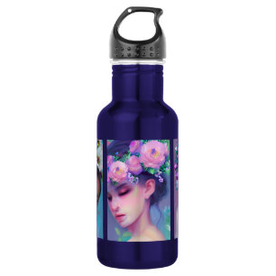 Sleepy Maidens Ethereal Fantasy Fairytale Art 532 Ml Water Bottle