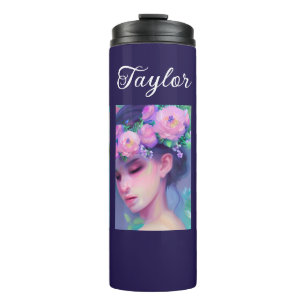 Sleepy Maidens Ethereal Fantasy Fairytale Art Thermal Tumbler