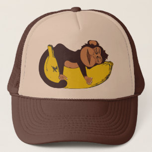 Sleepy Monkey Hat