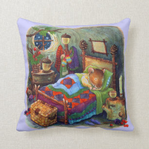 Sleepy Mouse Cushion