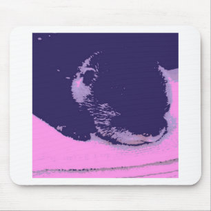 Sleepy Otter Mouse Mat