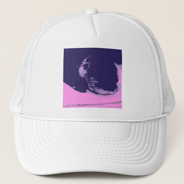 Sleepy Otter Trucker Hat (Front)