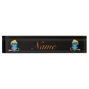 Sleepy Owl Thunder_Cove Nameplate