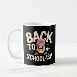 Sleepy Pencil Back to School-ish Funny Kawaii  Coffee Mug