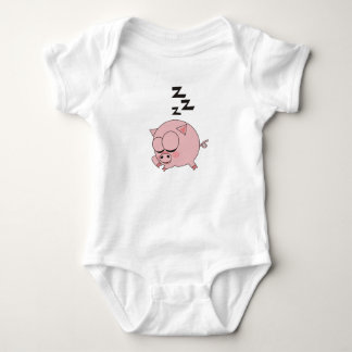 Sleepy Pig Baby Bodysuit