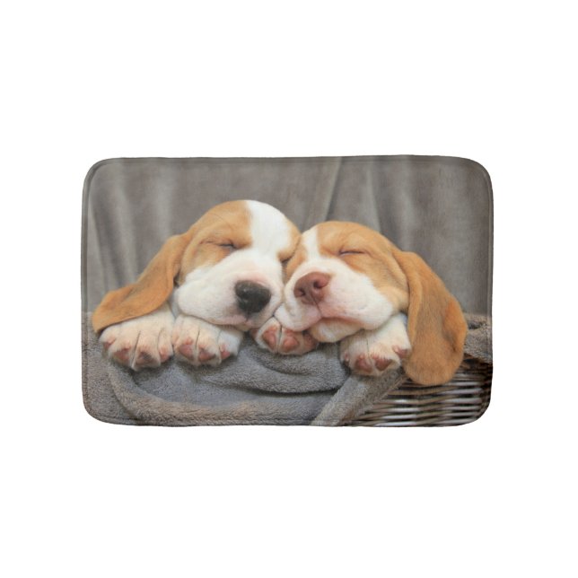 Sleepy Puppies Bath Mat (Front)