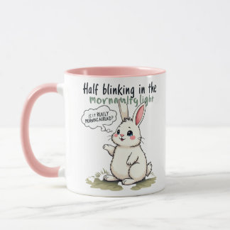 Sleepy Rabbit Mug