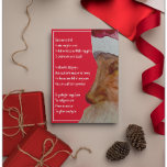 Sleepy Santa Christmas  Card<br><div class="desc">Sleepy Santa Christmas Card
A poem all about sleepy Santa on the front of the card!</div>